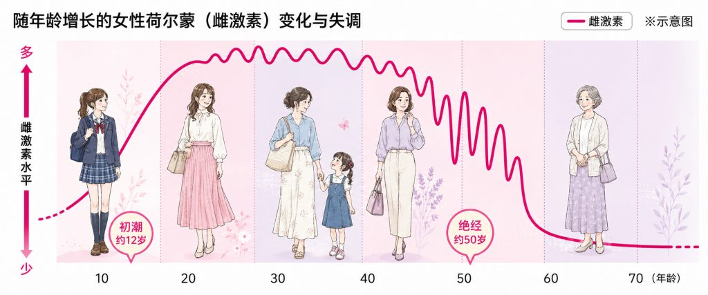 希吉亚生物S-雌马酚女性全周期原料矩阵